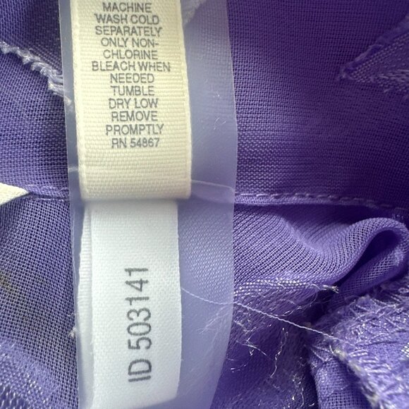 Vintage Victoria’s Secret Sheer Purple Heart Pajama Set | Coquette Y2K Soft Girl - Picture 10 of 15